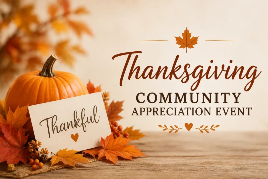 Thanksgiving Community Appreciation Event