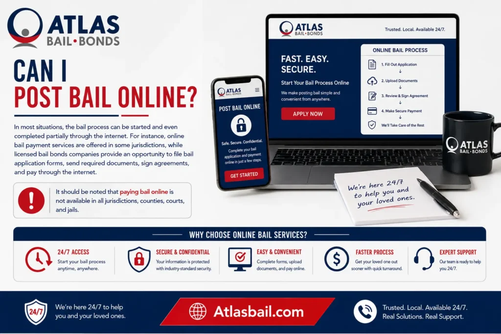 Can I Post Bail Online